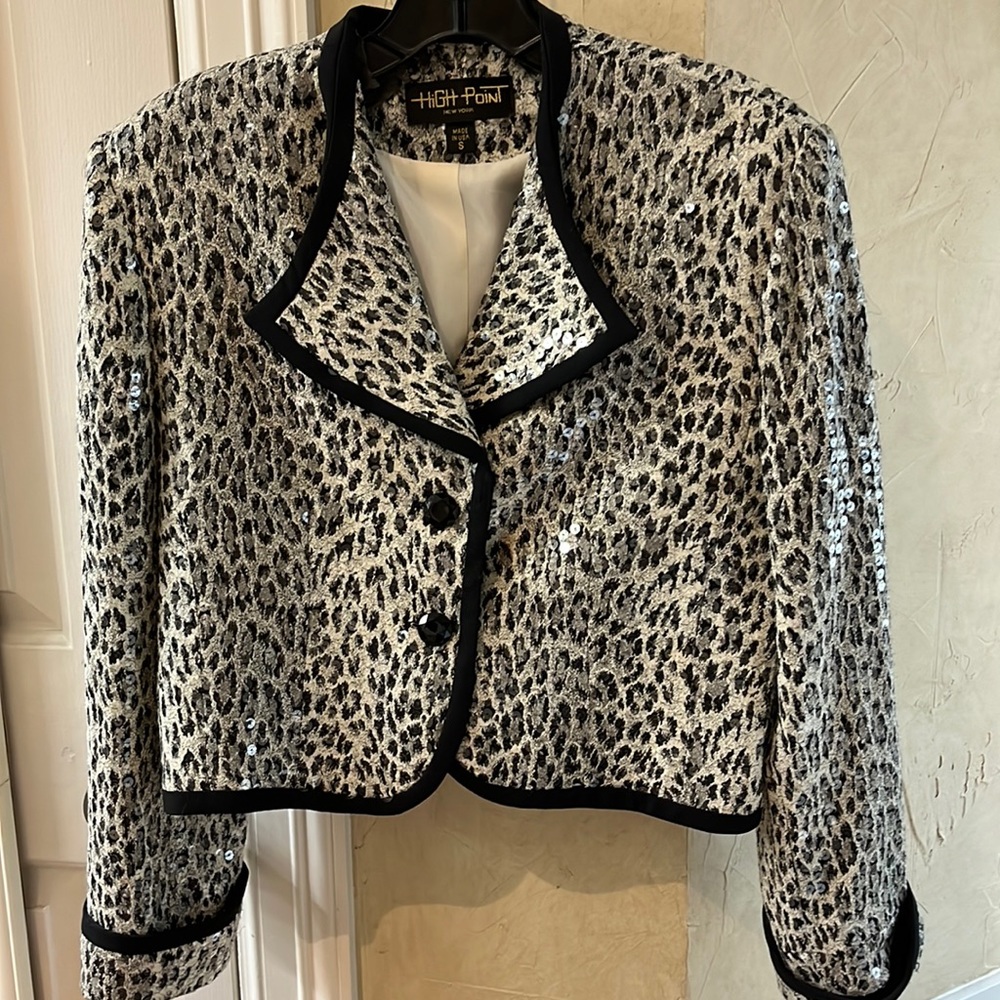 Gorgeous animal print jacket